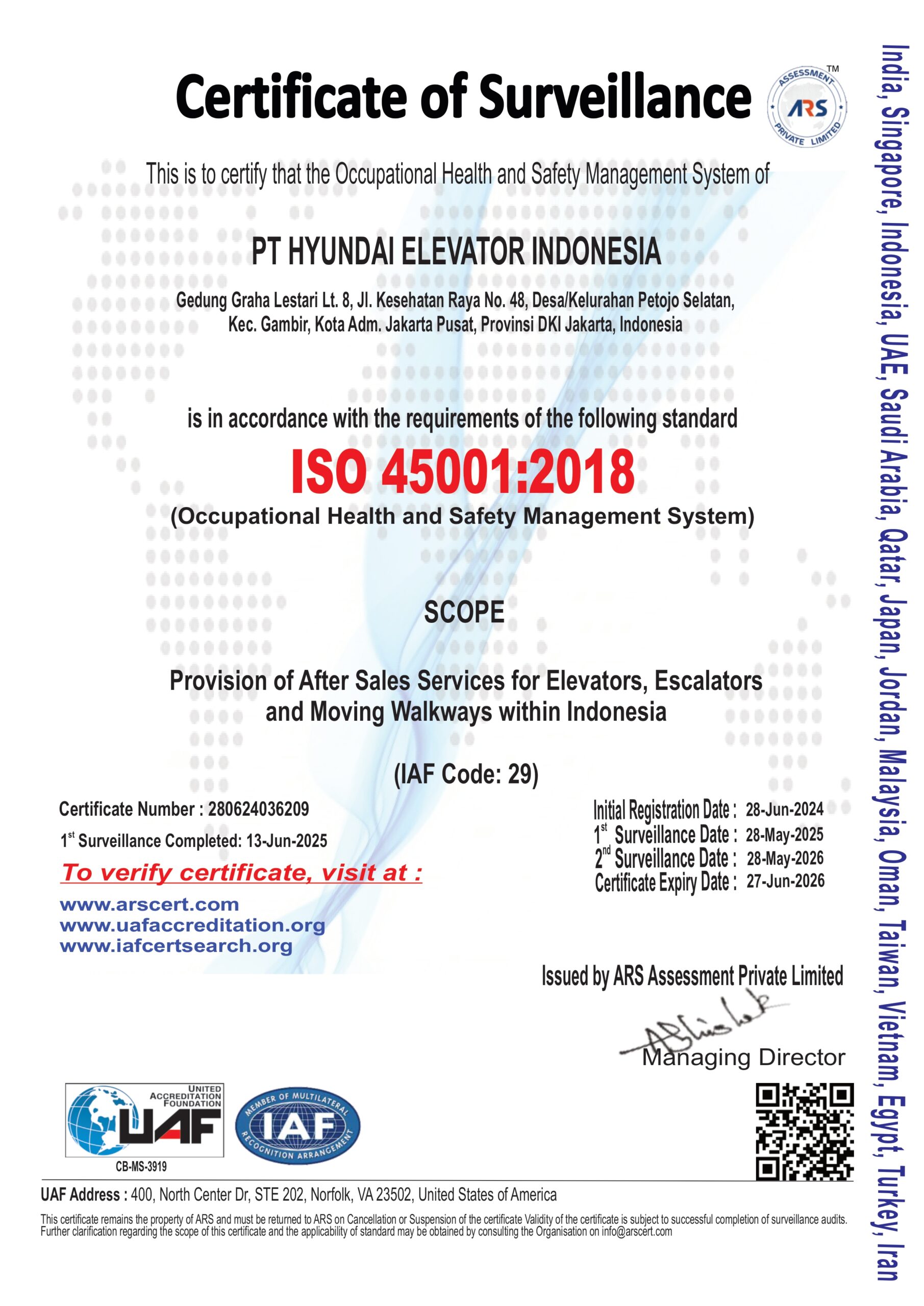 Certificate ISO 45001 Accredited UAF (HEI)_page-0001